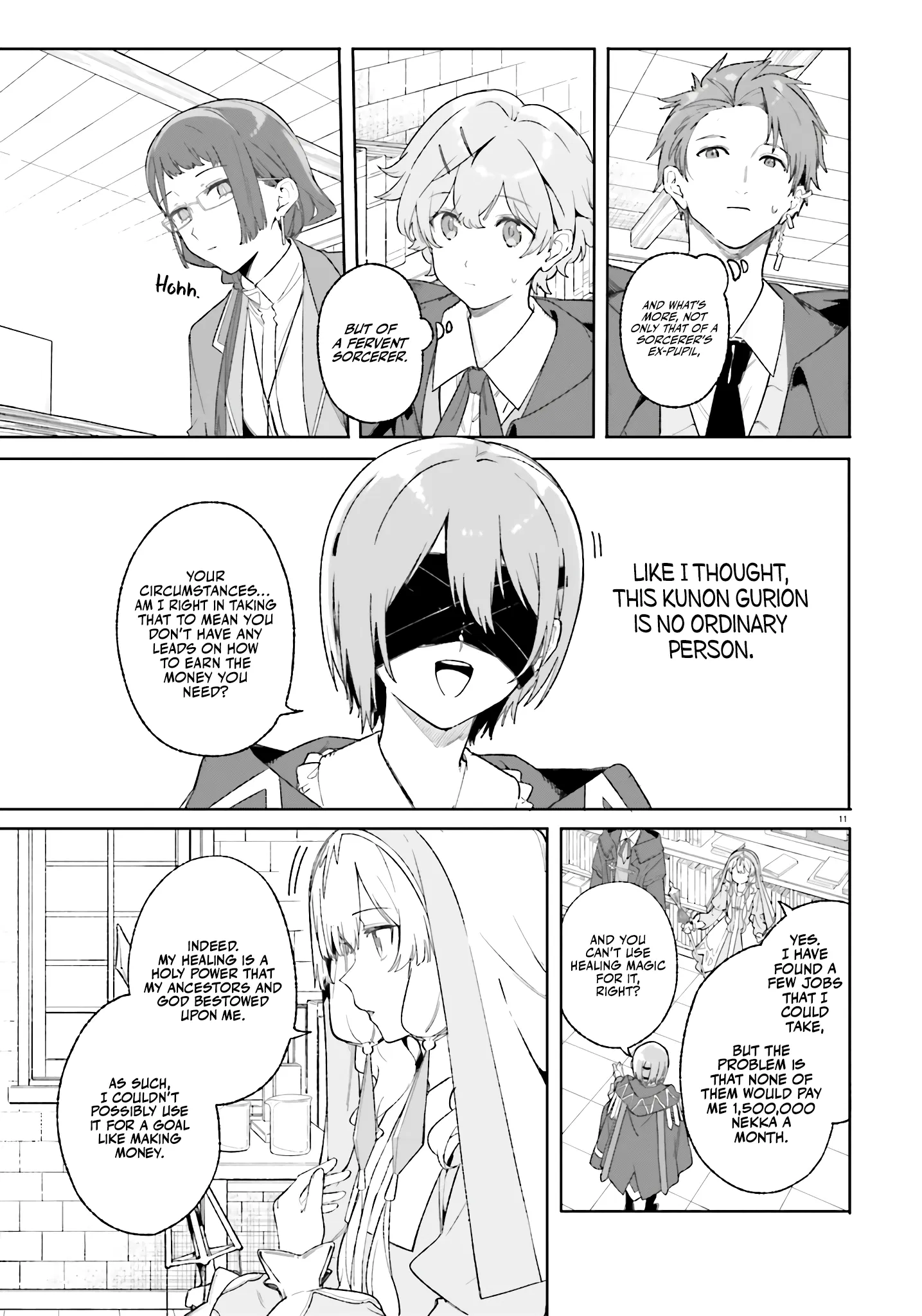 Kunon The Sorcerer Can See Through Chapter 19 - Page 9