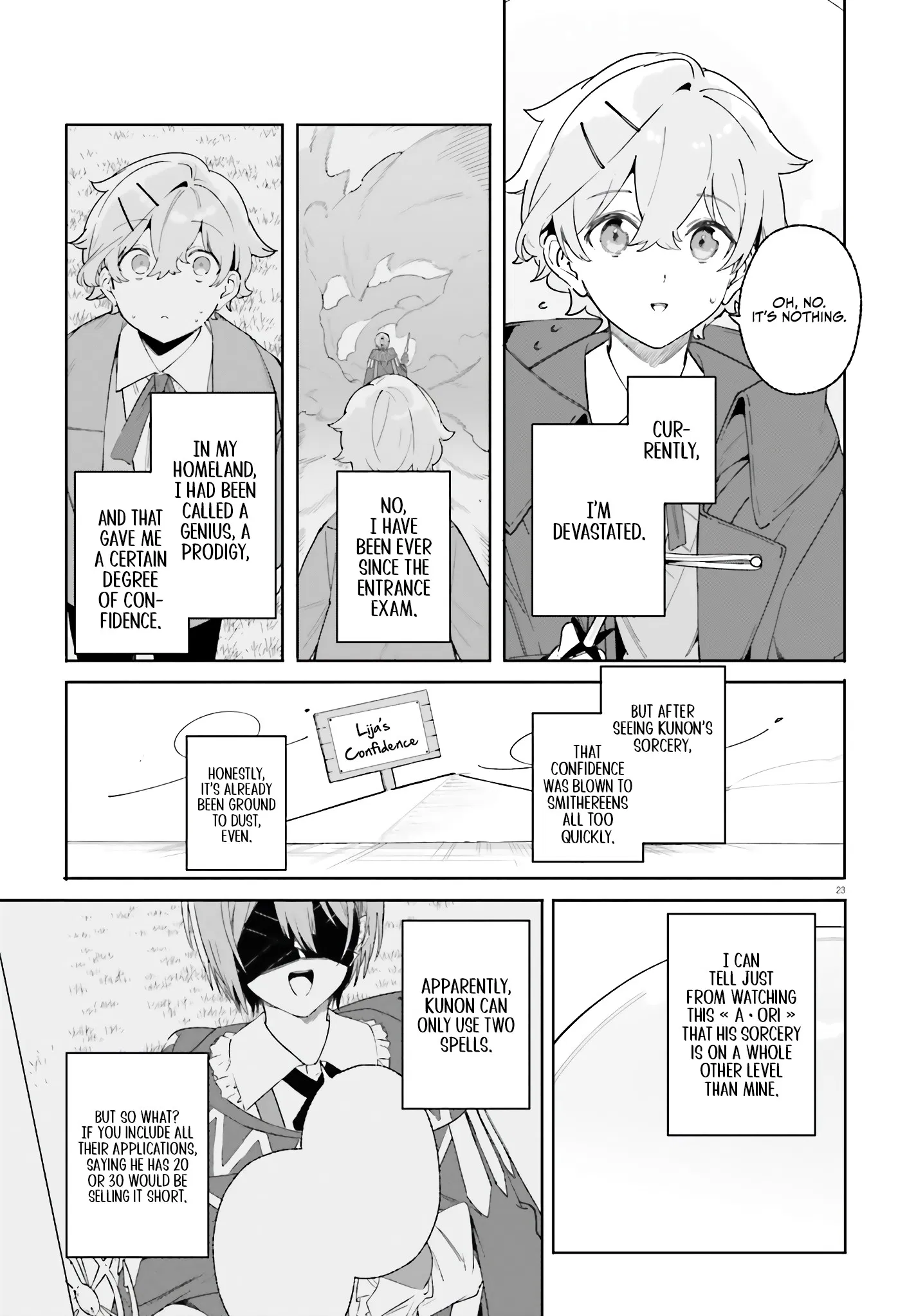 Kunon The Sorcerer Can See Through Chapter 21 - Page 21