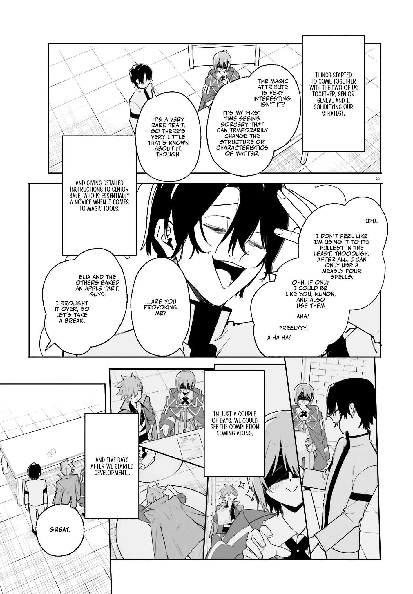 Kunon The Sorcerer Can See Through Chapter 26 - Page 23