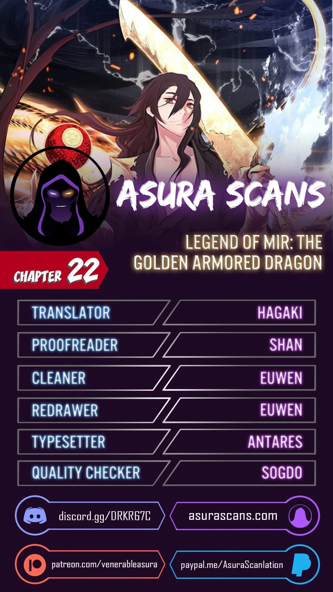 Legend of Mir: The Golden Armored Dragon Chapter 22 - Page 1