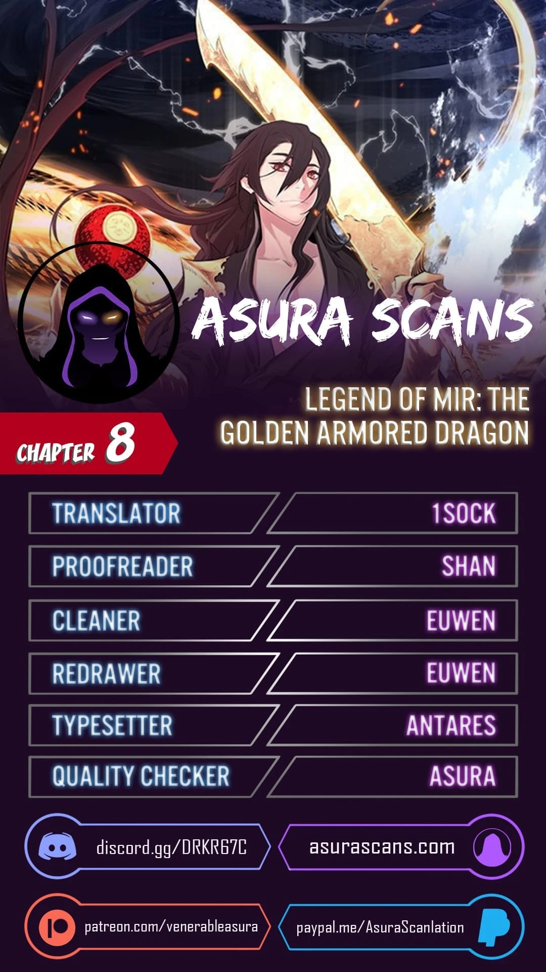Legend of Mir: The Golden Armored Dragon Chapter 8 - Page 1