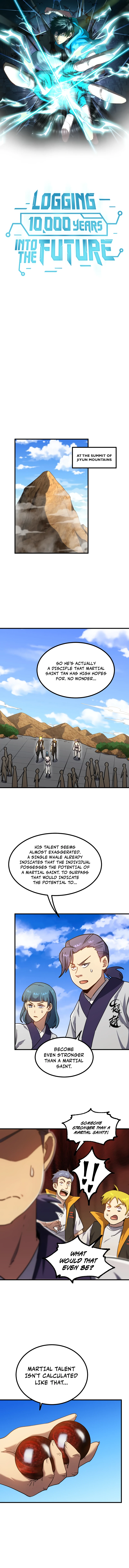 Logging 10,000 Years into the Future Chapter 105 - Page 1