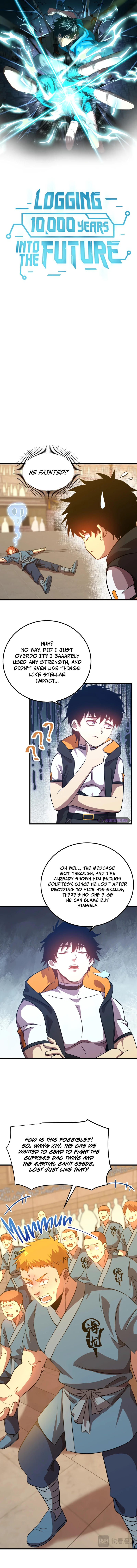 Logging 10,000 Years into the Future Chapter 108 - Page 1