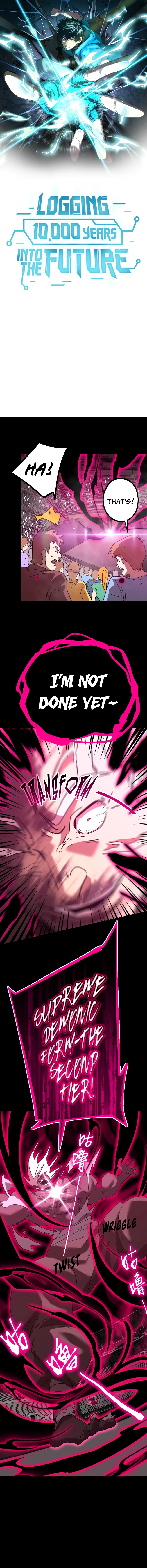 Logging 10,000 Years into the Future Chapter 111 - Page 1
