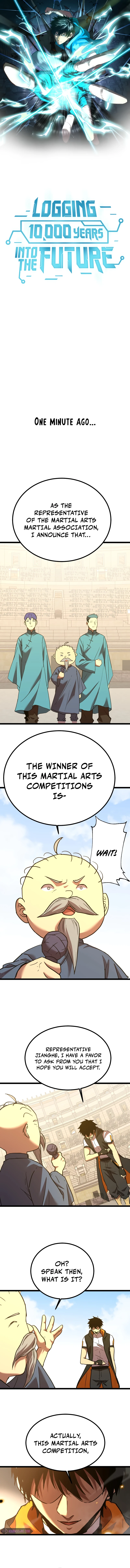 Logging 10,000 Years into the Future Chapter 114 - Page 1