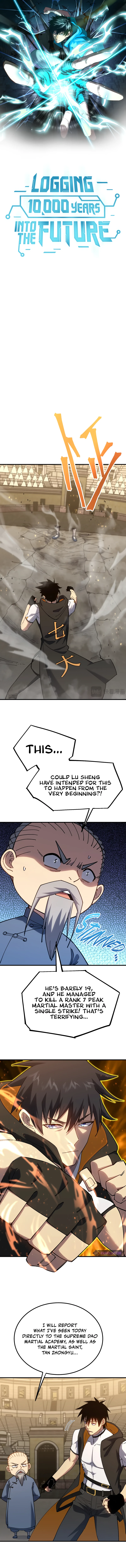 Logging 10,000 Years into the Future Chapter 115 - Page 1