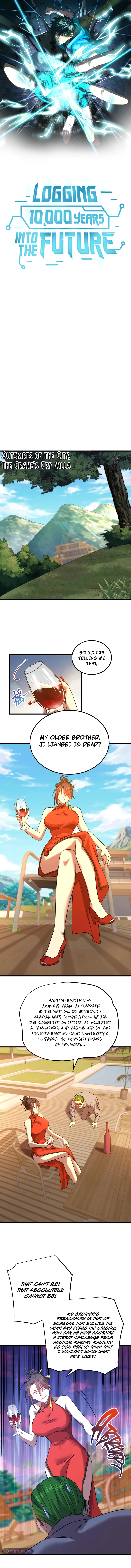 Logging 10,000 Years into the Future Chapter 116 - Page 1