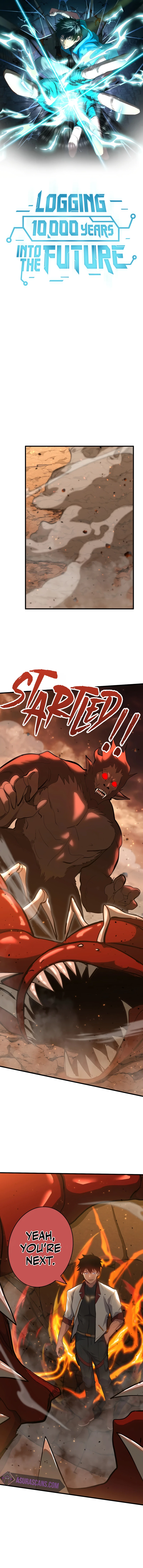 Logging 10,000 Years into the Future Chapter 123 - Page 1
