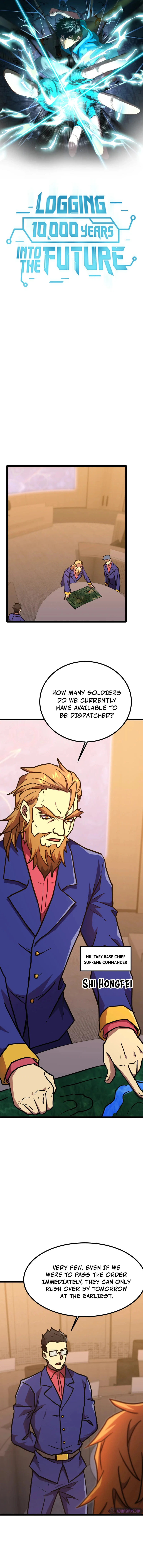 Logging 10,000 Years into the Future Chapter 125 - Page 1