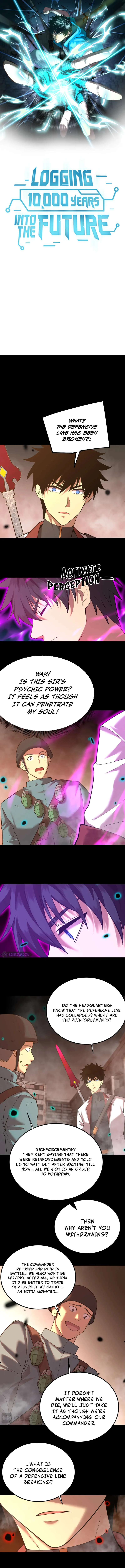 Logging 10,000 Years into the Future Chapter 126 - Page 1