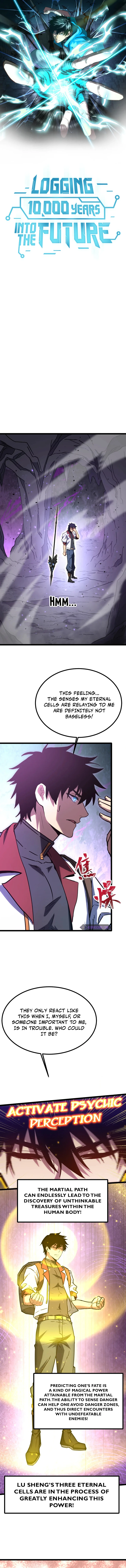 Logging 10,000 Years into the Future Chapter 147 - Page 1