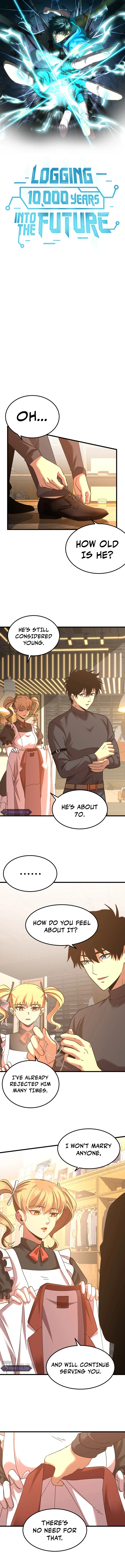 Logging 10,000 Years into the Future Chapter 155 - Page 1
