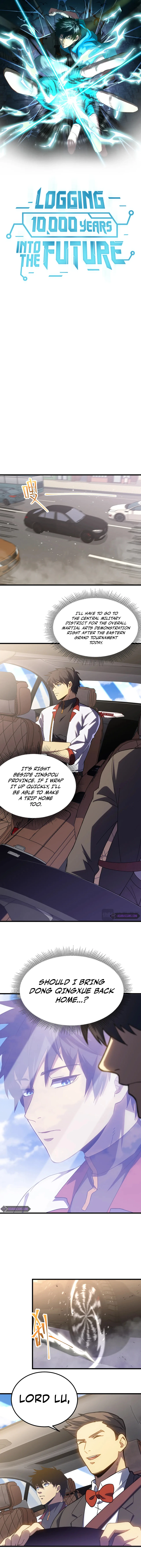 Logging 10,000 Years into the Future Chapter 157 - Page 1