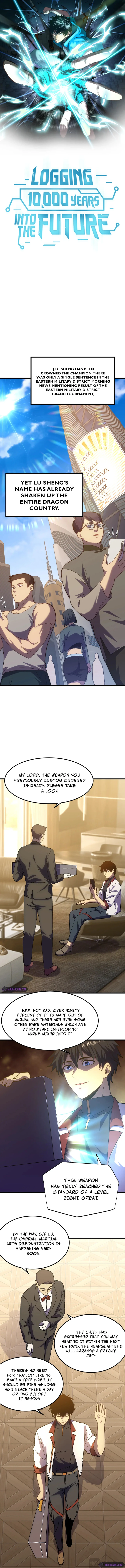 Logging 10,000 Years into the Future Chapter 160 - Page 1