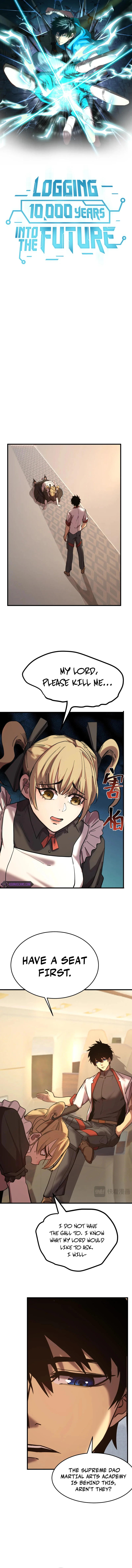 Logging 10,000 Years into the Future Chapter 161 - Page 1