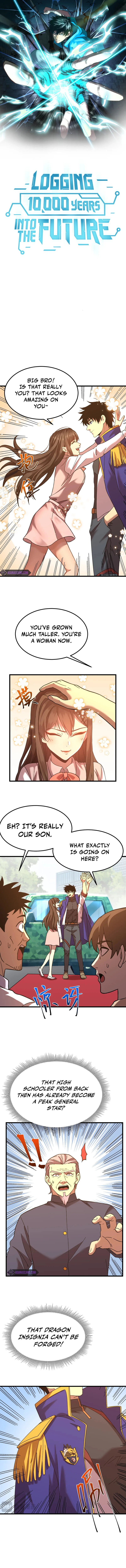 Logging 10,000 Years into the Future Chapter 162 - Page 1