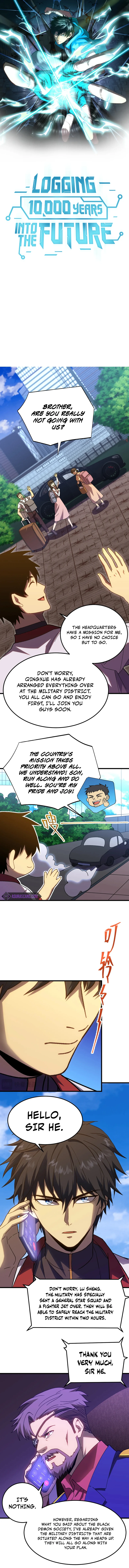 Logging 10,000 Years into the Future Chapter 163 - Page 1