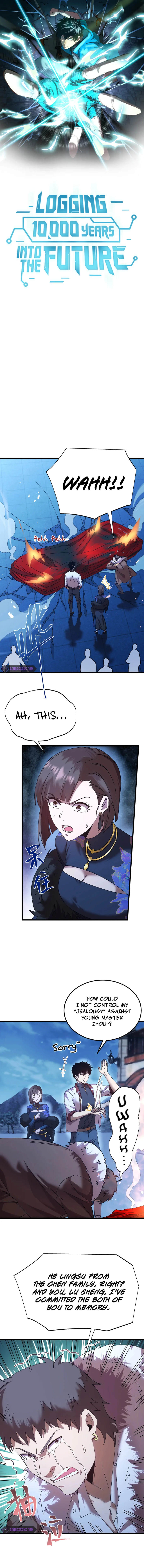 Logging 10,000 Years into the Future Chapter 170 - Page 1