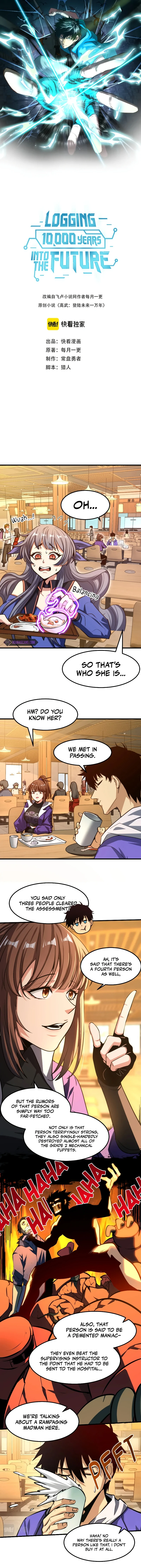 Logging 10,000 Years into the Future Chapter 18 - Page 1