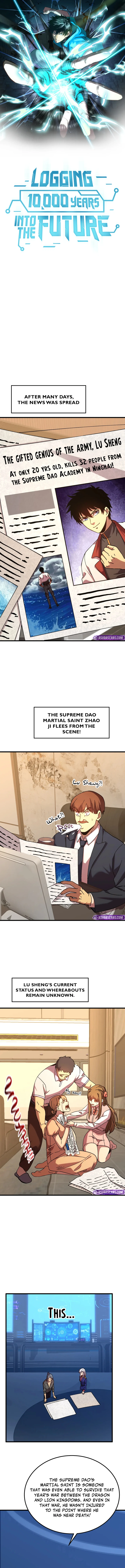Logging 10,000 Years into the Future Chapter 183 - Page 1