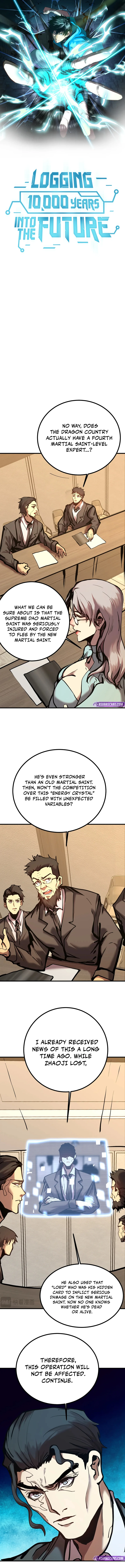 Logging 10,000 Years into the Future Chapter 190 - Page 1