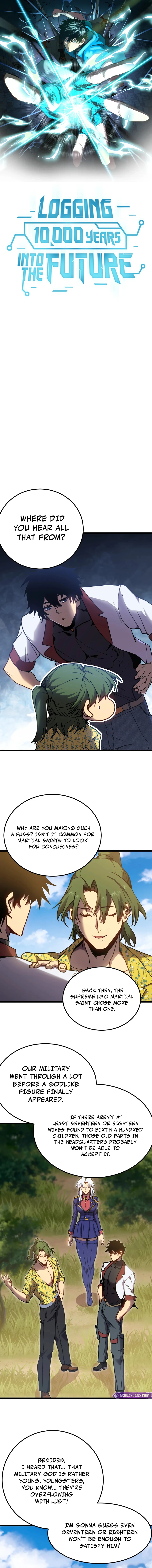 Logging 10,000 Years into the Future Chapter 209 - Page 1