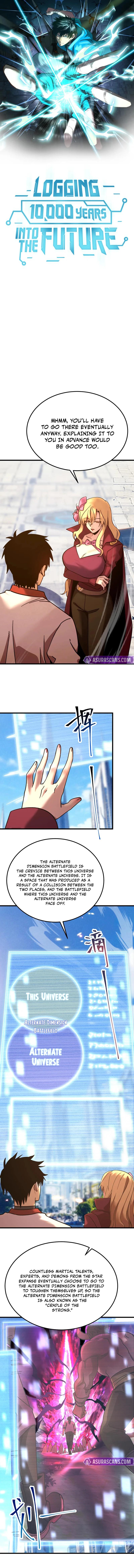 Logging 10,000 Years into the Future Chapter 256 - Page 1