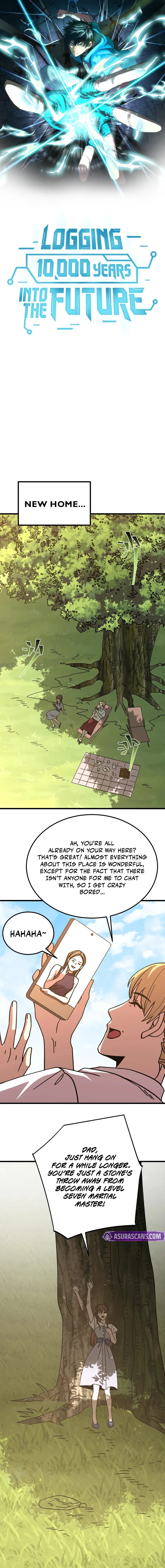 Logging 10,000 Years into the Future Chapter 276 - Page 1