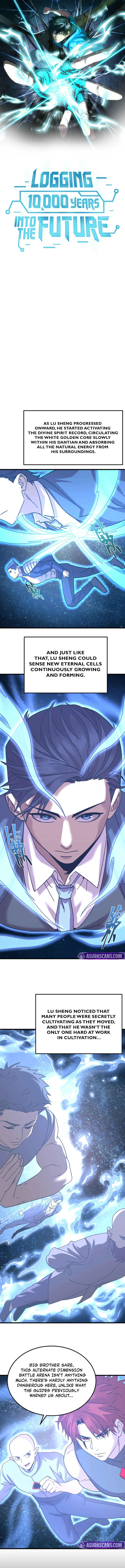 Logging 10,000 Years into the Future Chapter 282 - Page 1