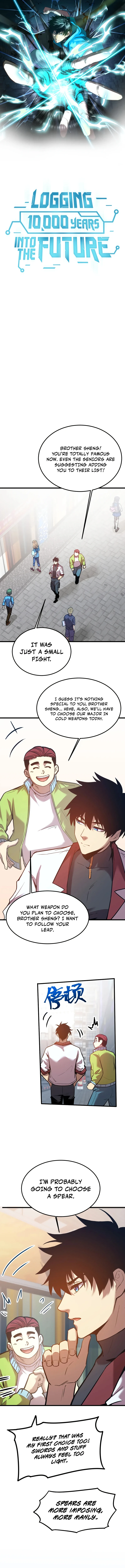 Logging 10,000 Years into the Future Chapter 74 - Page 1