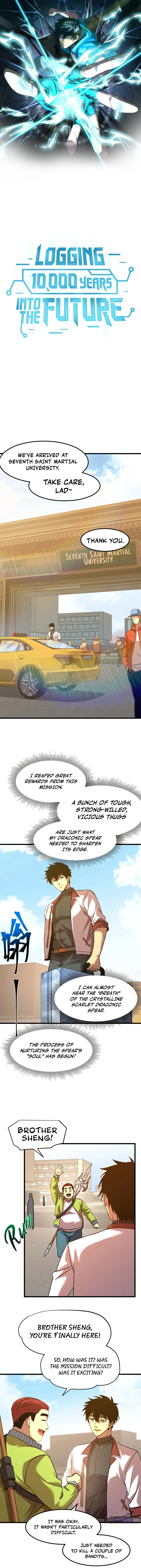 Logging 10,000 Years into the Future Chapter 82 - Page 1