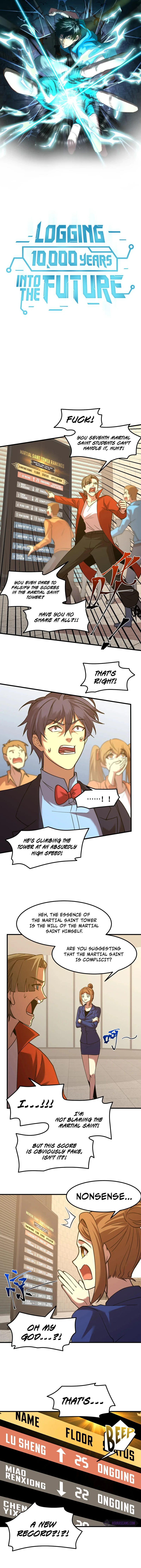 Logging 10,000 Years into the Future Chapter 84 - Page 1