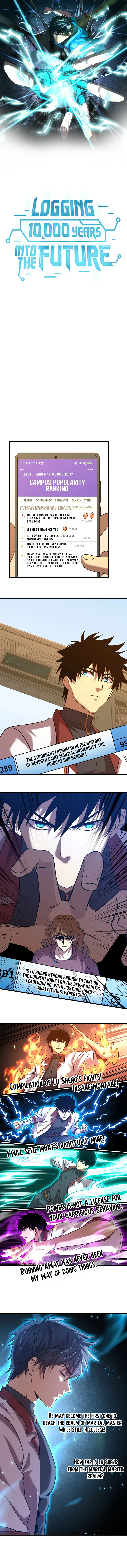 Logging 10,000 Years into the Future Chapter 87 - Page 1