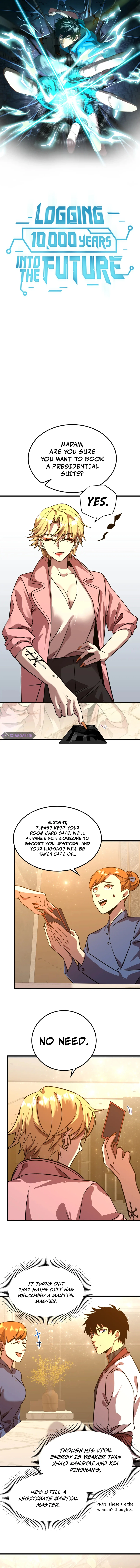 Logging 10,000 Years into the Future Chapter 99 - Page 1