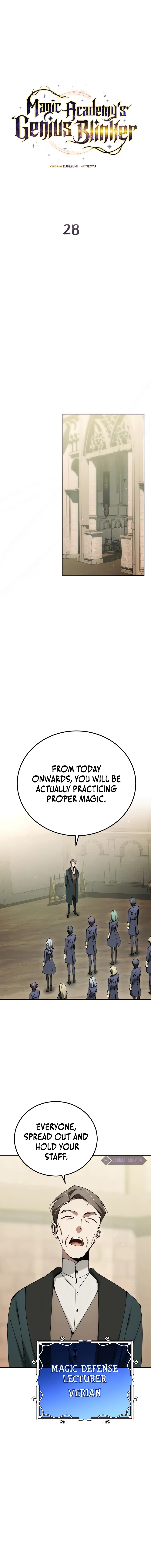 Magic Academy's Genius Blinker Chapter 28 - Page 1