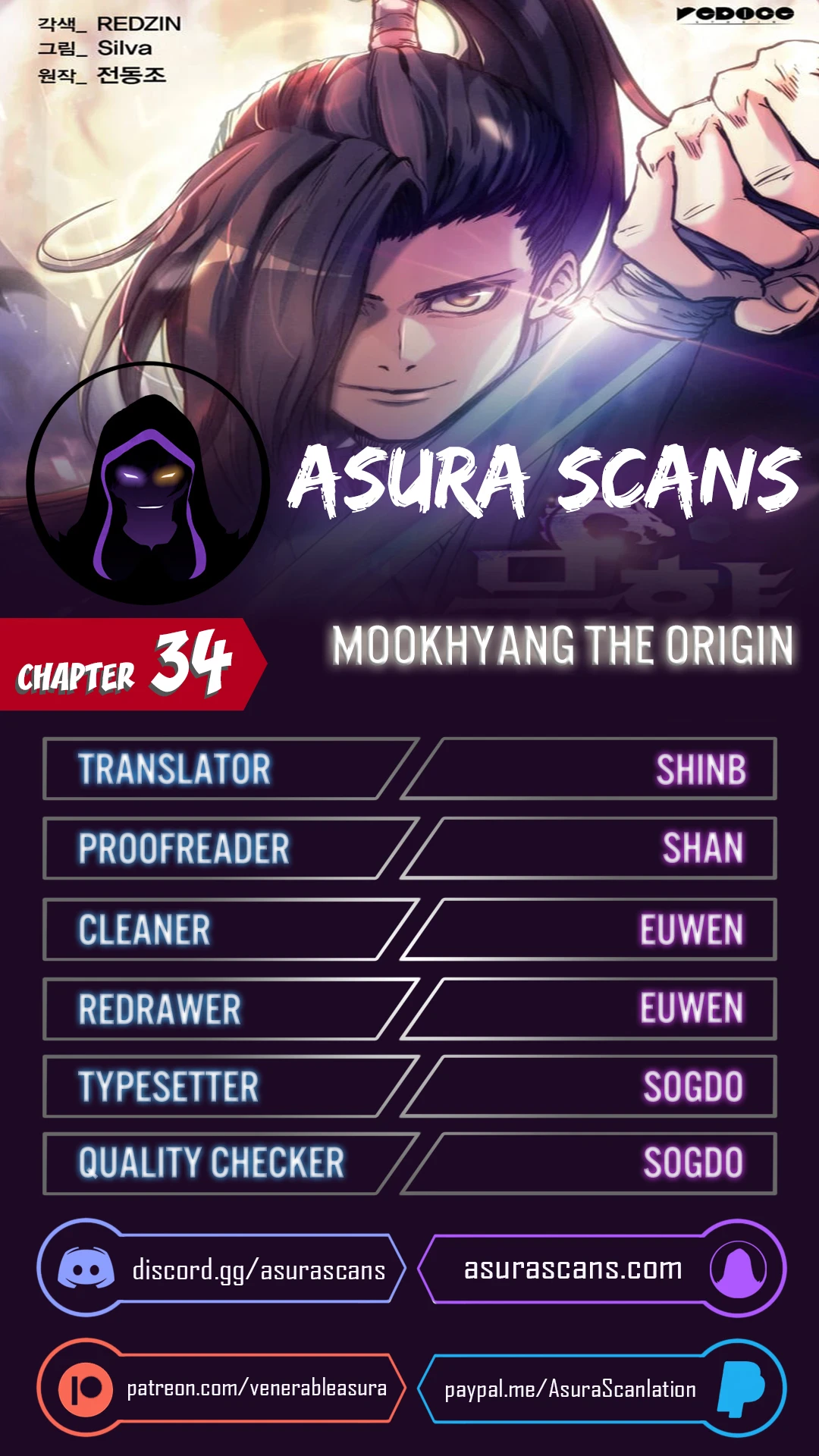 Mookhyang The Origin Chapter 34 - Page 1