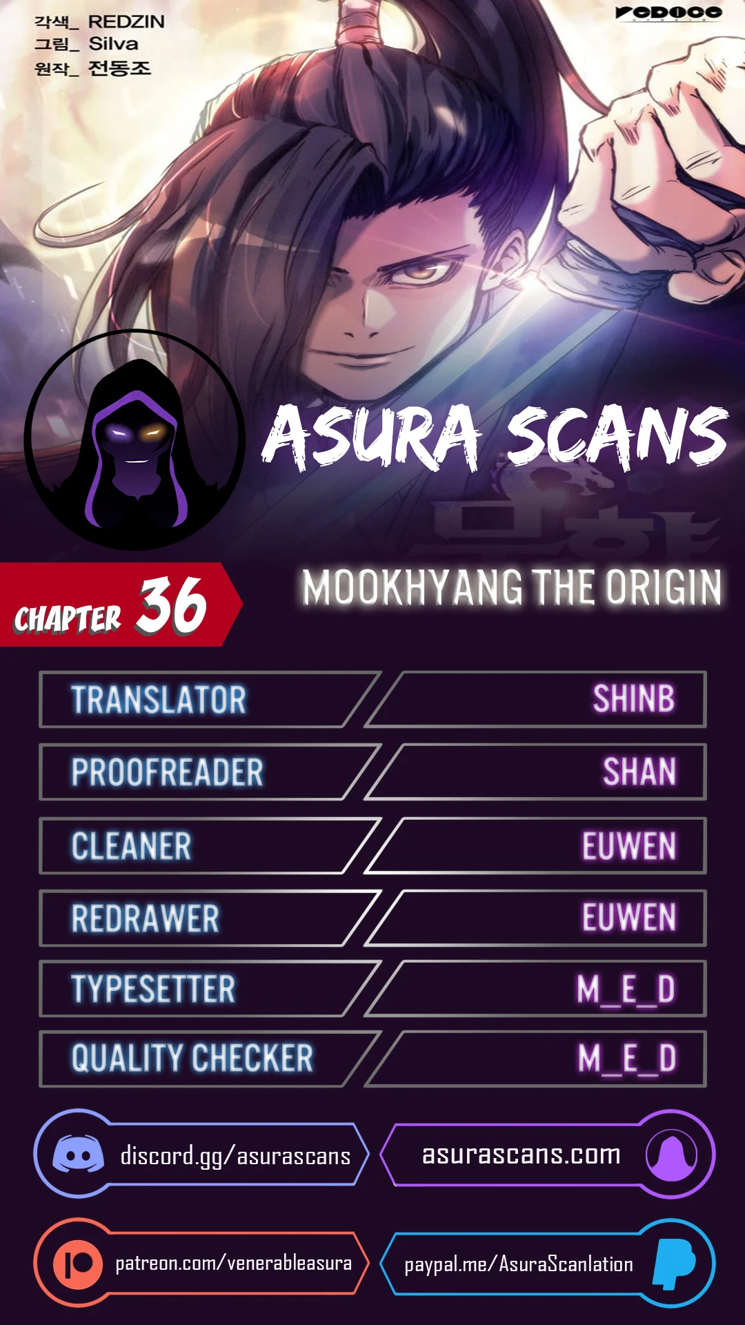 Mookhyang The Origin Chapter 36 - Page 1