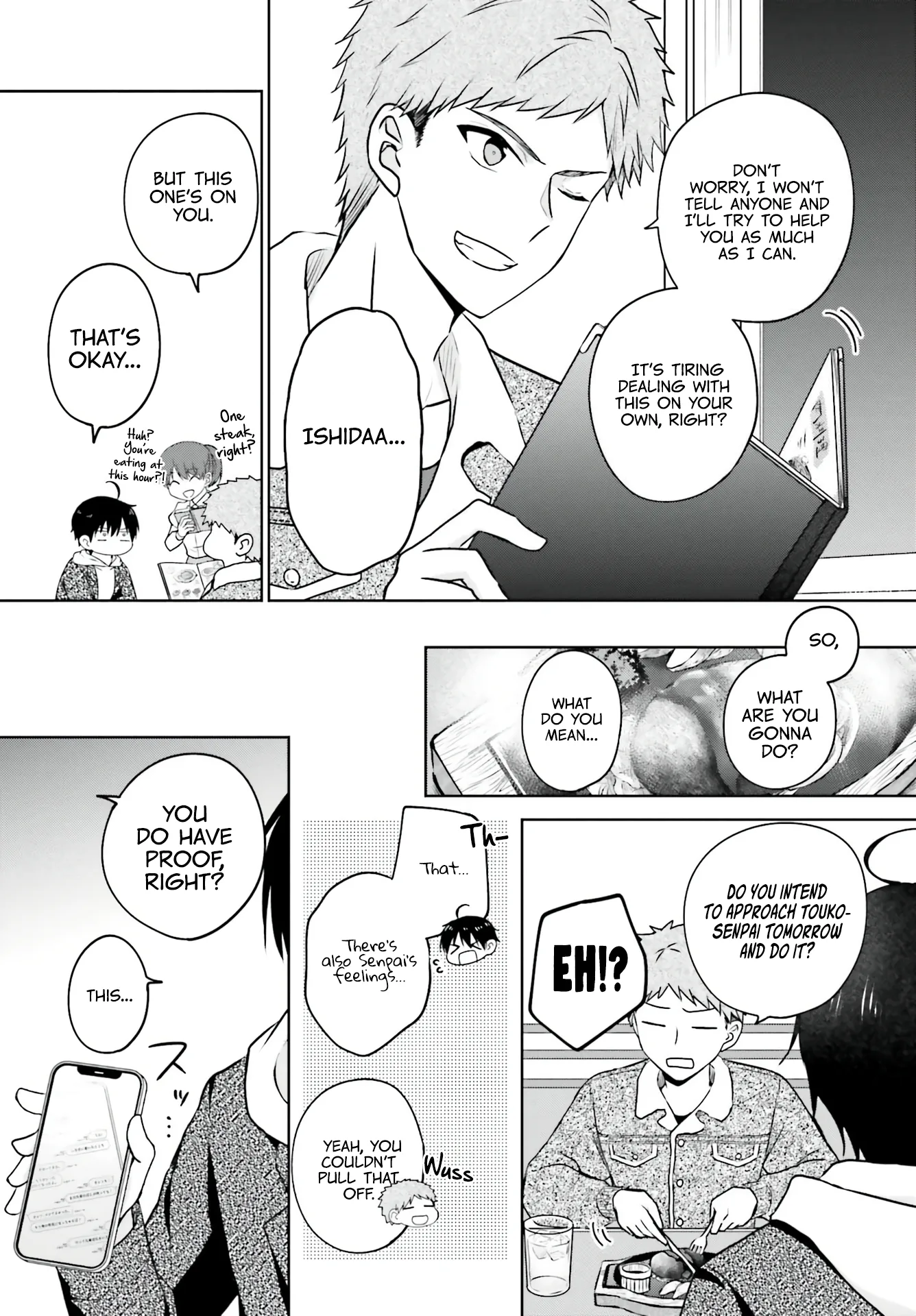 My Girlfriend Cheated on Me With a Senior, so I'm Cheating on Her With His Girlfriend Chapter 1 - Page 22