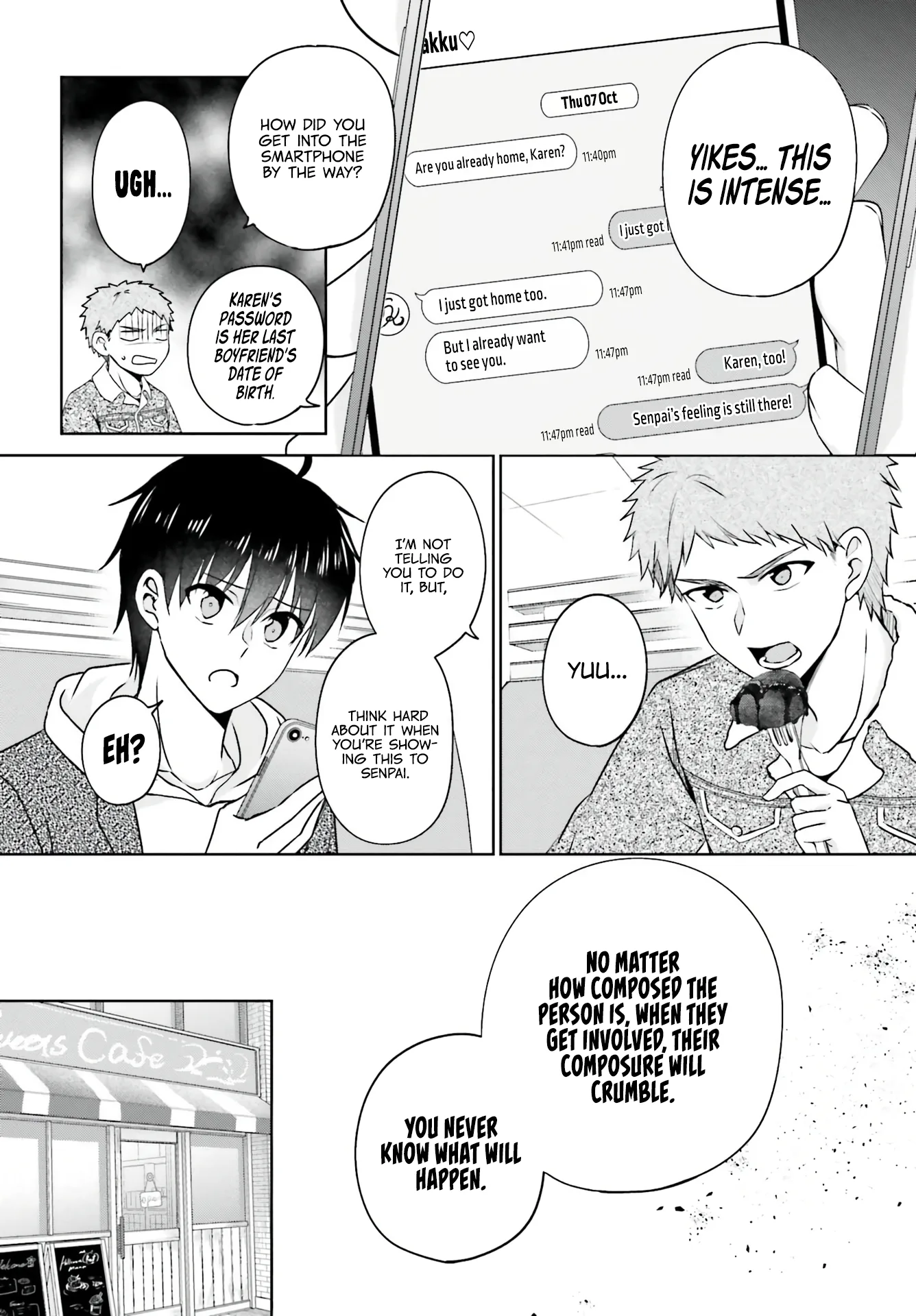 My Girlfriend Cheated on Me With a Senior, so I'm Cheating on Her With His Girlfriend Chapter 1 - Page 23