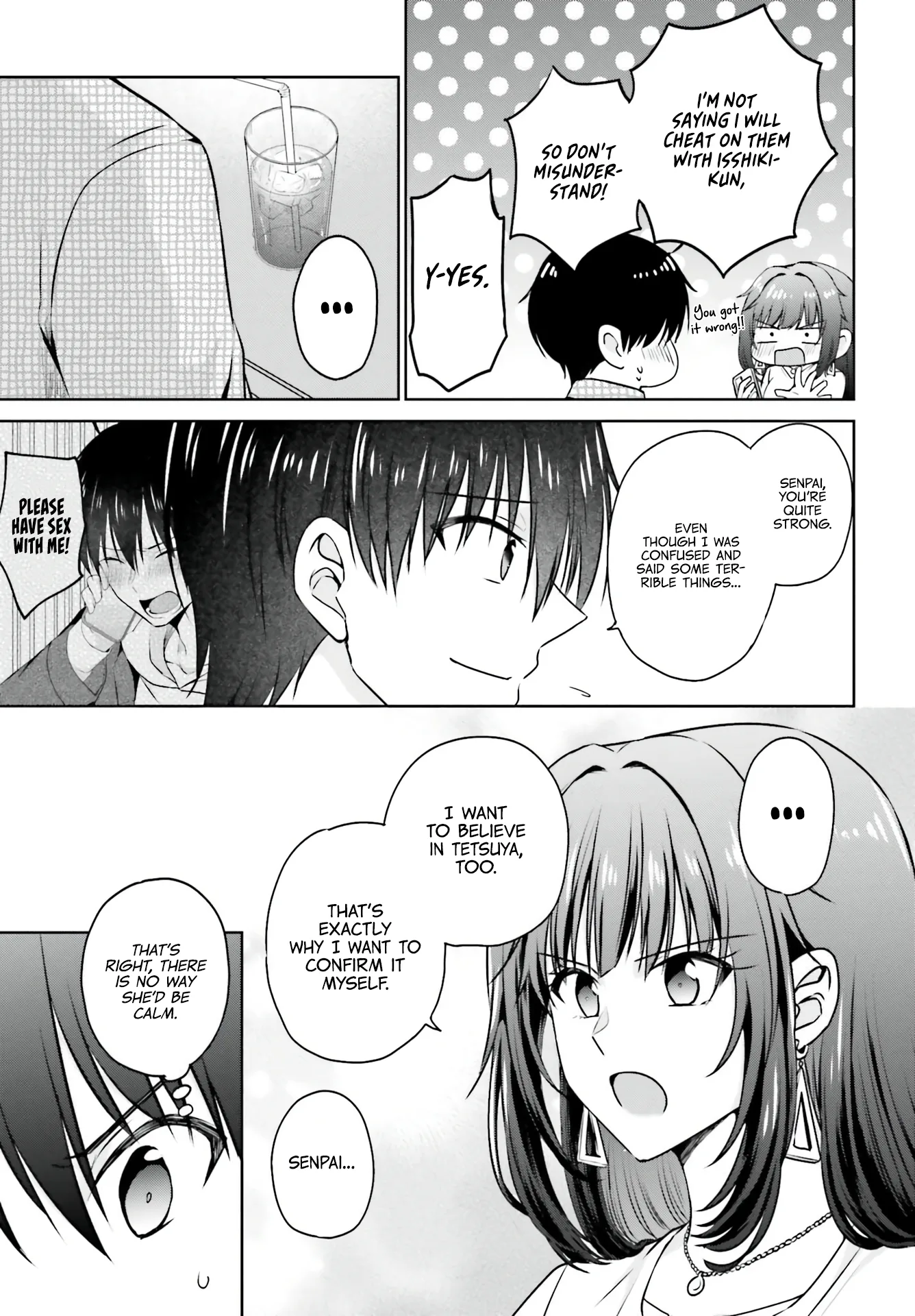 My Girlfriend Cheated on Me With a Senior, so I'm Cheating on Her With His Girlfriend Chapter 1 - Page 38