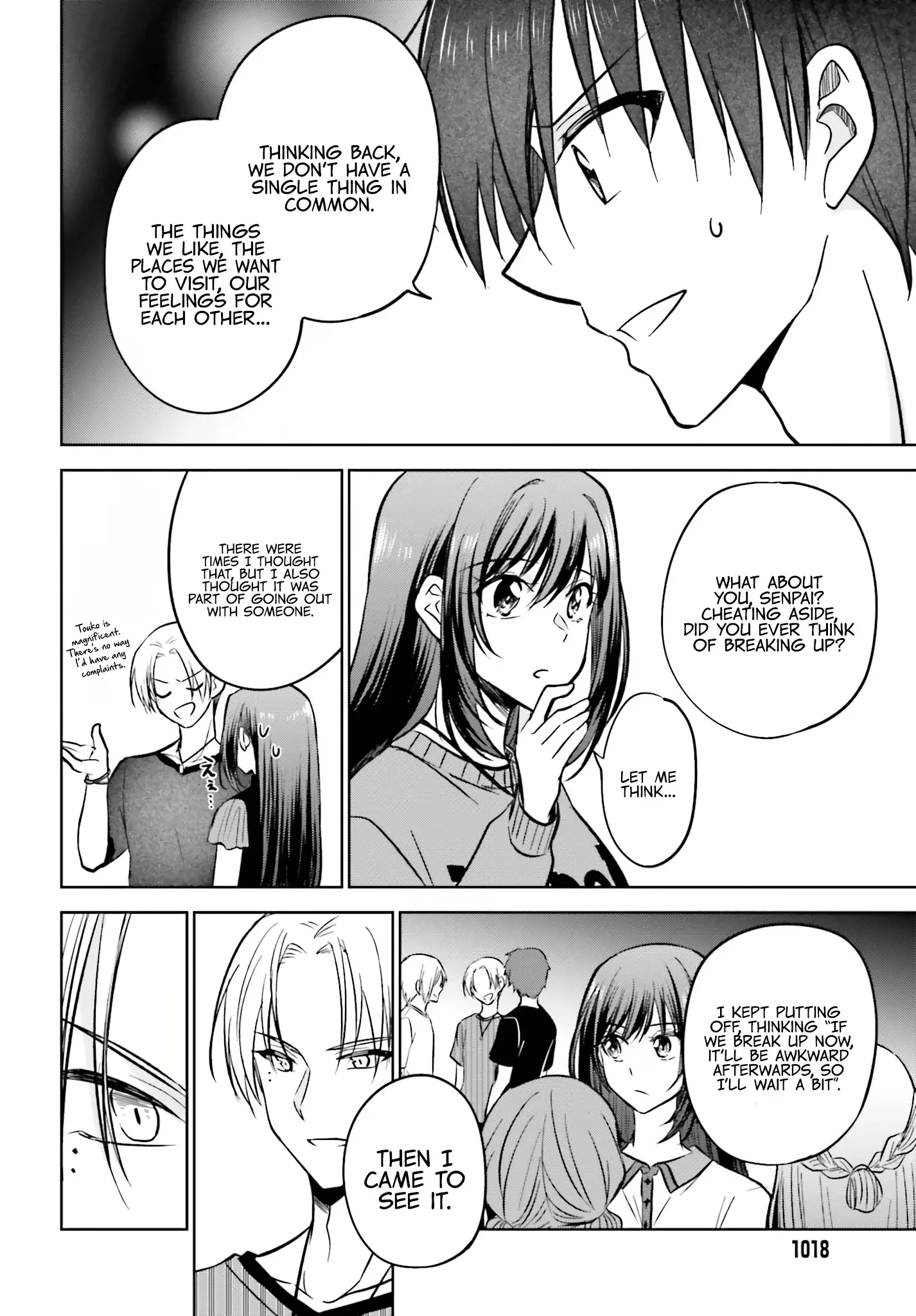 My Girlfriend Cheated on Me With a Senior, so I'm Cheating on Her With His Girlfriend Chapter 10 - Page 32