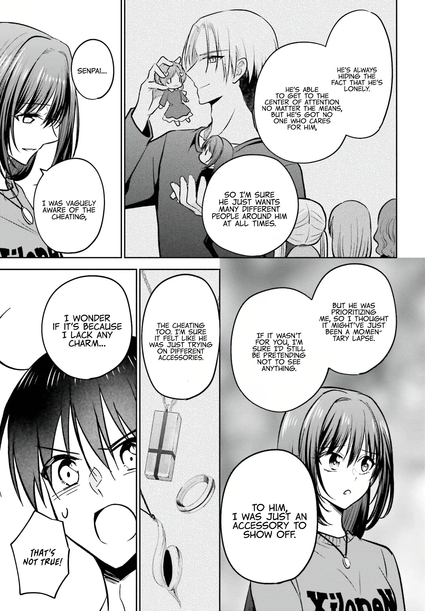 My Girlfriend Cheated on Me With a Senior, so I'm Cheating on Her With His Girlfriend Chapter 10 - Page 33