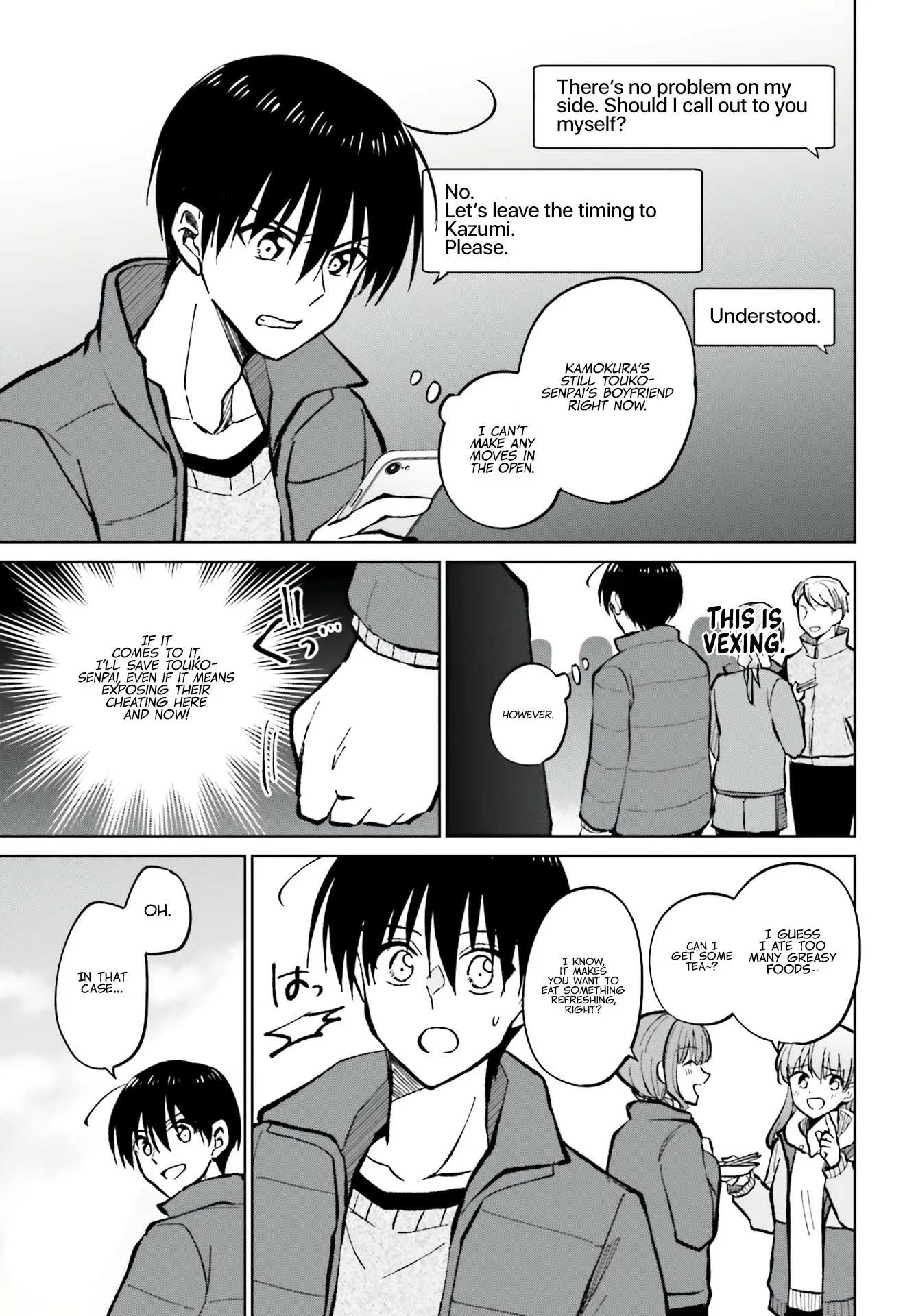 My Girlfriend Cheated on Me With a Senior, so I'm Cheating on Her With His Girlfriend Chapter 12 - Page 19