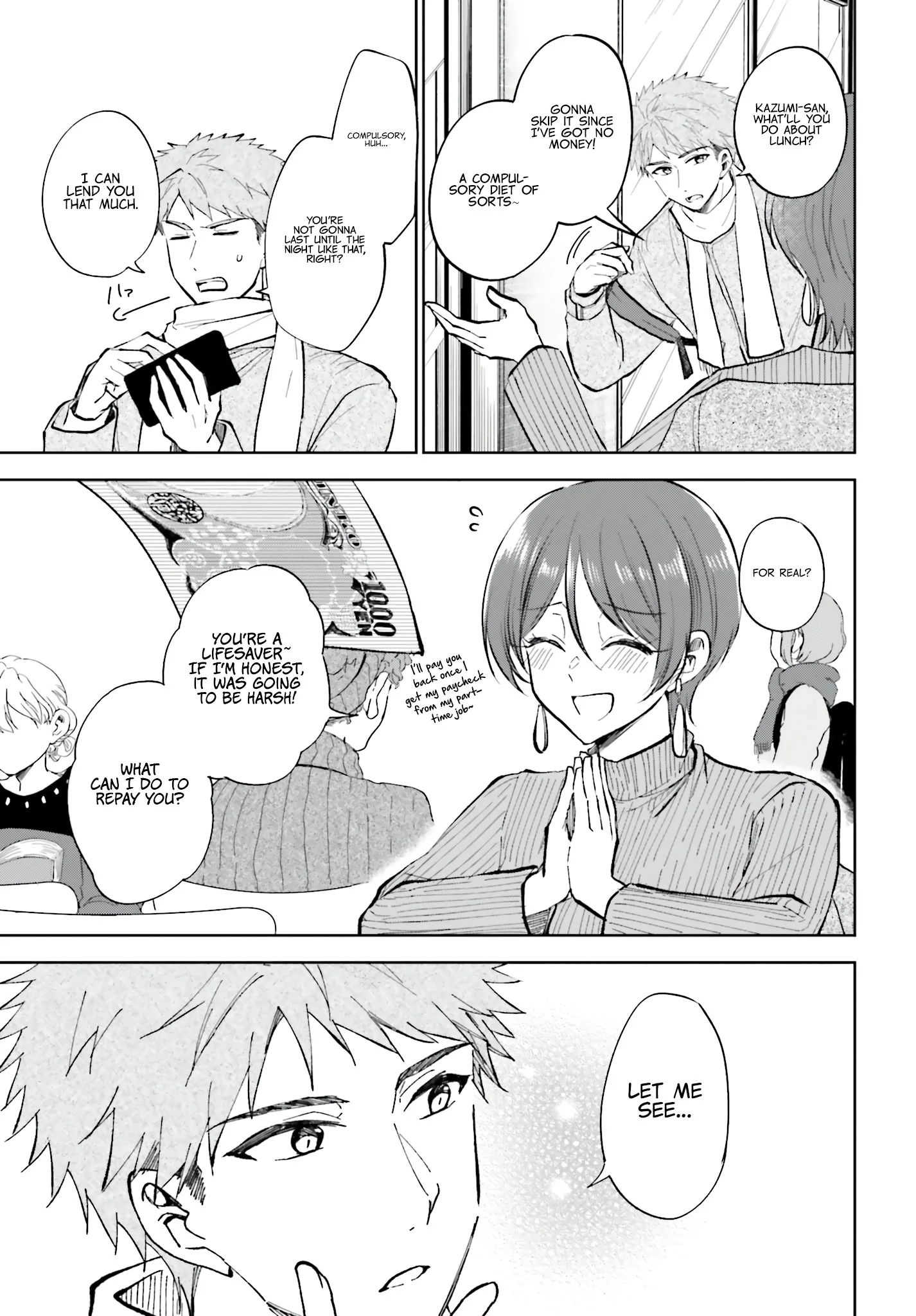 My Girlfriend Cheated on Me With a Senior, so I'm Cheating on Her With His Girlfriend Chapter 14 - Page 1