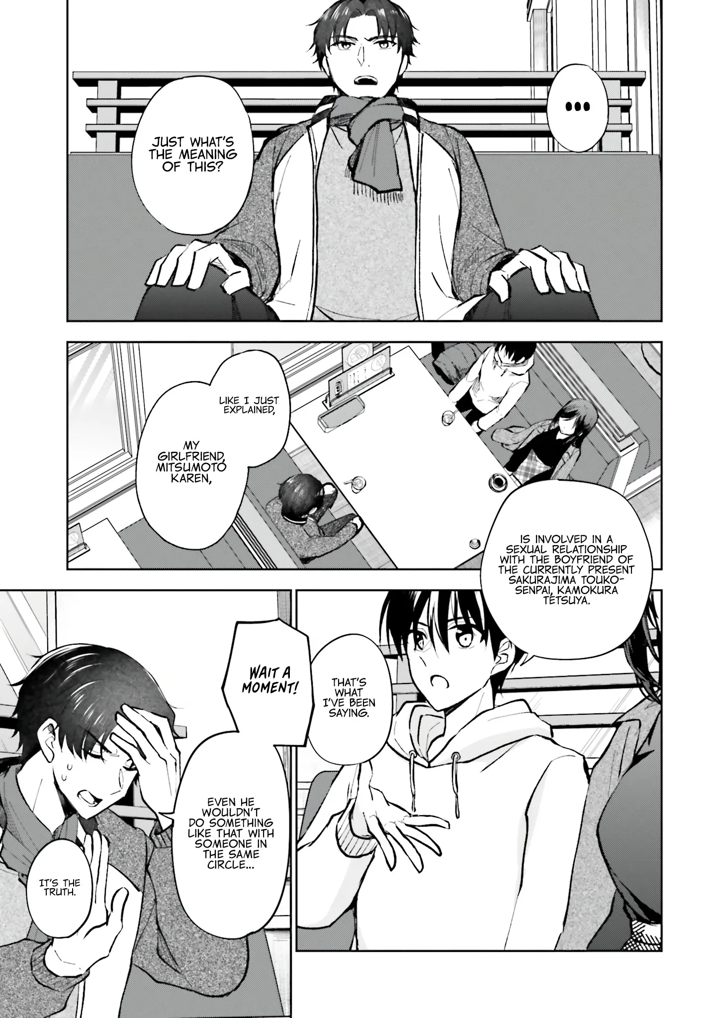 My Girlfriend Cheated on Me With a Senior, so I'm Cheating on Her With His Girlfriend Chapter 14 - Page 5