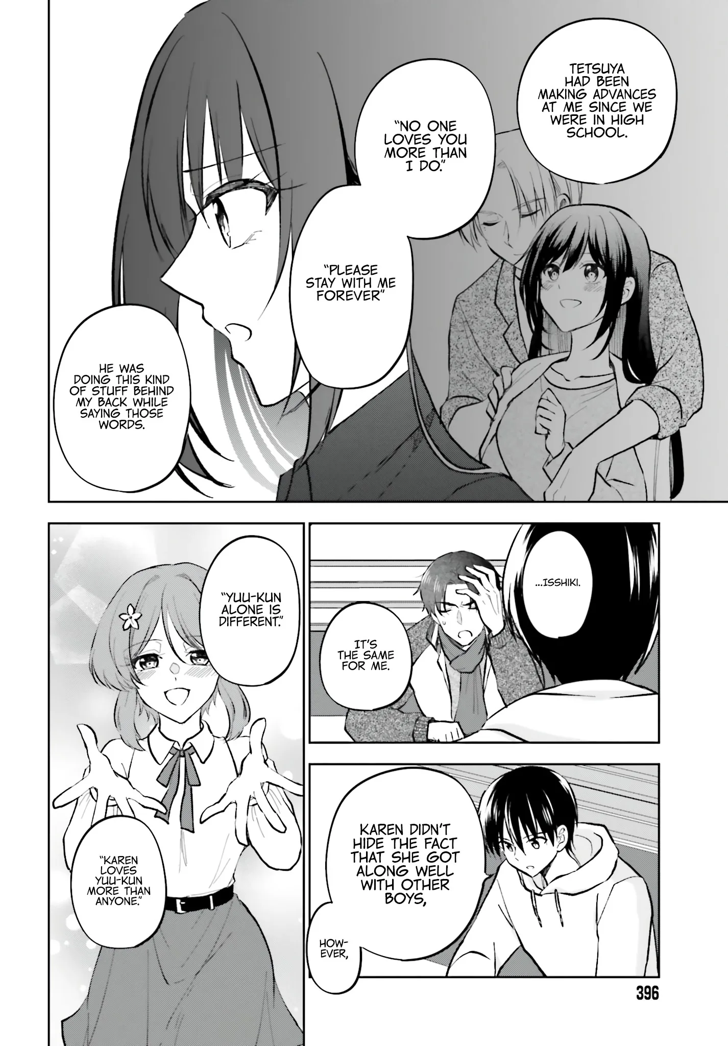 My Girlfriend Cheated on Me With a Senior, so I'm Cheating on Her With His Girlfriend Chapter 14 - Page 8