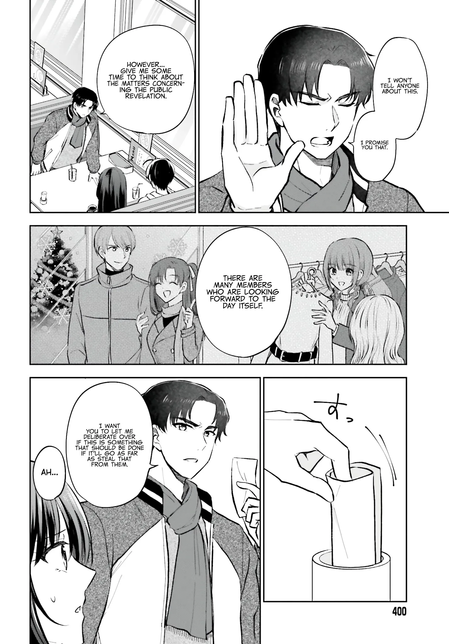 My Girlfriend Cheated on Me With a Senior, so I'm Cheating on Her With His Girlfriend Chapter 14 - Page 12
