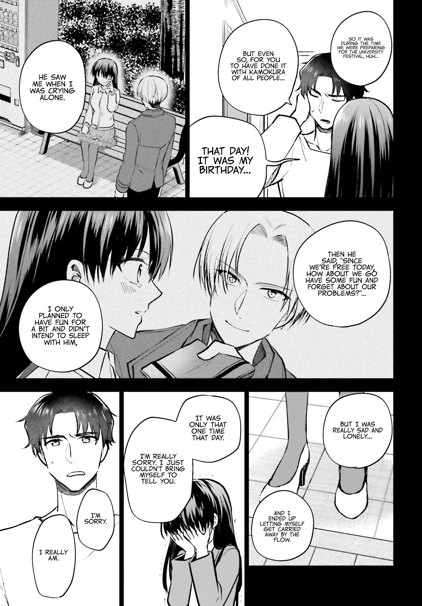 My Girlfriend Cheated on Me With a Senior, so I'm Cheating on Her With His Girlfriend Chapter 14 - Page 21