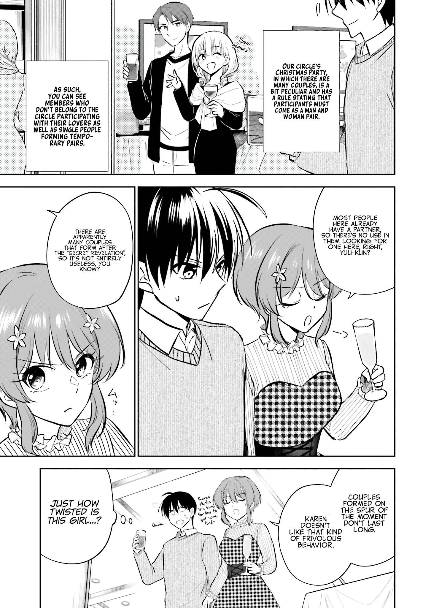 My Girlfriend Cheated on Me With a Senior, so I'm Cheating on Her With His Girlfriend Chapter 15 - Page 3