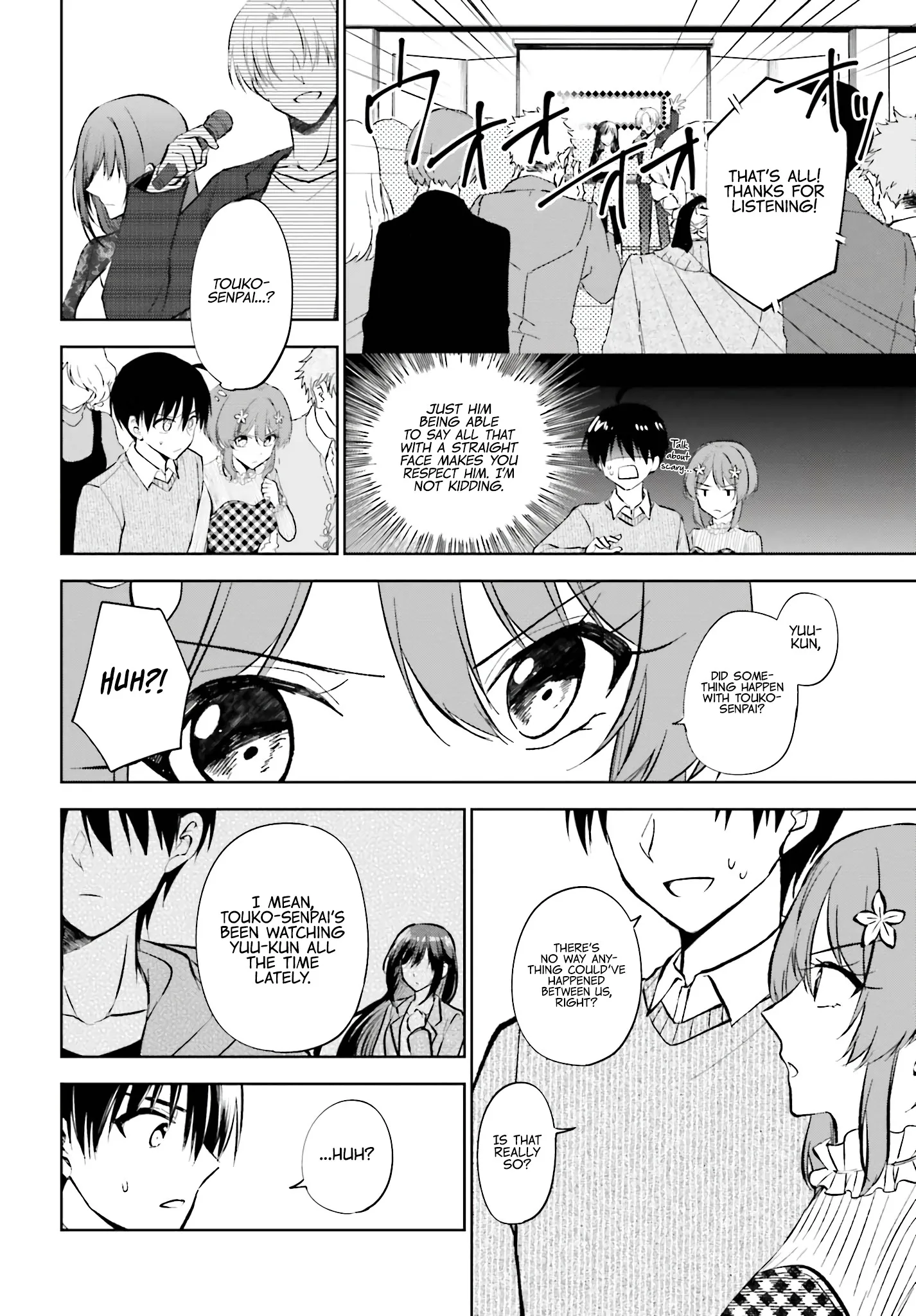 My Girlfriend Cheated on Me With a Senior, so I'm Cheating on Her With His Girlfriend Chapter 15 - Page 12